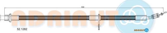 Adriauto 52.1282 - Flessibile del freno autozon.pro