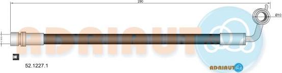 Adriauto 52.1227.1 - Flessibile del freno autozon.pro