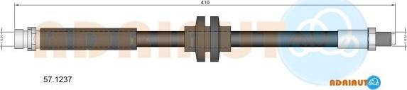 Adriauto 57.1237 - Flessibile del freno autozon.pro