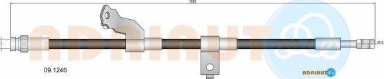 Adriauto 09.1246 - Flessibile del freno autozon.pro