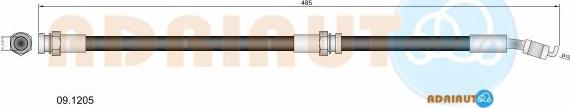 Adriauto 09.1205 - Flessibile del freno autozon.pro