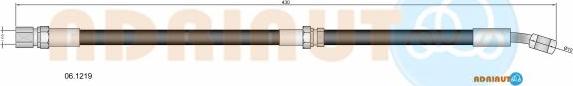 Adriauto 06.1219 - Flessibile del freno autozon.pro