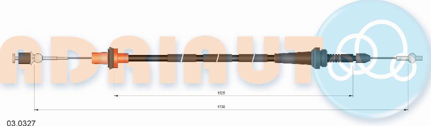 Adriauto 03.0327 - Cavo acceleratore autozon.pro
