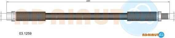 Adriauto 03.1259 - Flessibile del freno autozon.pro