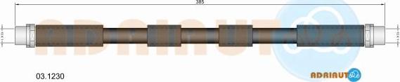 Adriauto 03.1230 - Flessibile del freno autozon.pro