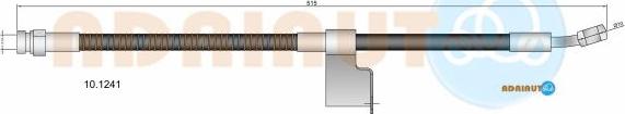 Adriauto 10.1241 - Flessibile del freno autozon.pro