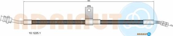 Adriauto 10.1225.1 - Flessibile del freno autozon.pro