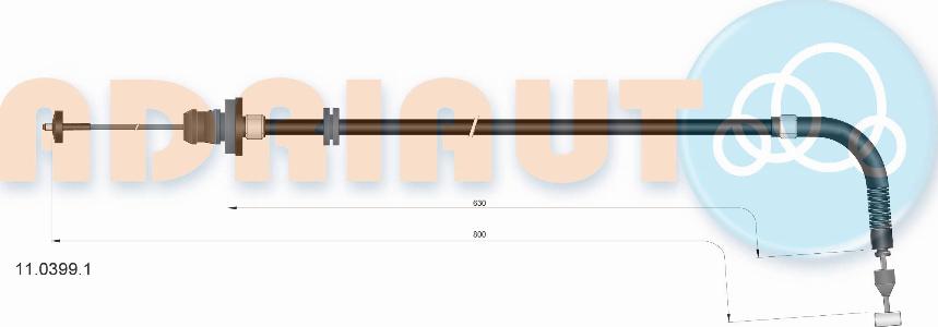 Adriauto 11.0399.1 - Cavo acceleratore autozon.pro