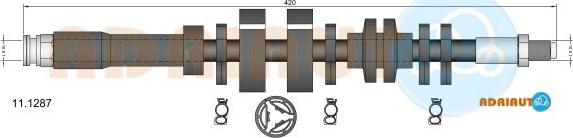 Adriauto 11.1287 - Flessibile del freno autozon.pro