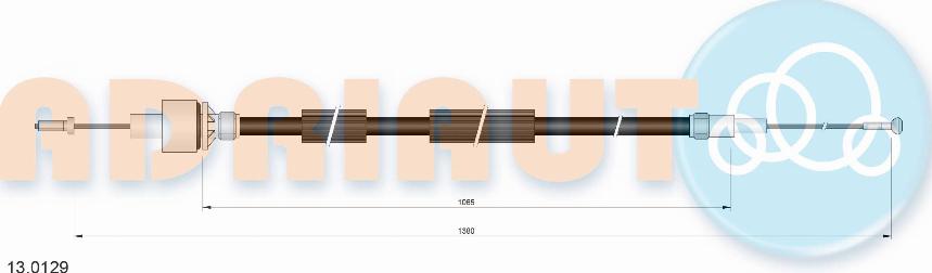 Adriauto 13.0129 - Cavo comando, Comando frizione autozon.pro