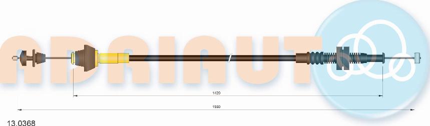 Adriauto 13.0368 - Cavo acceleratore autozon.pro