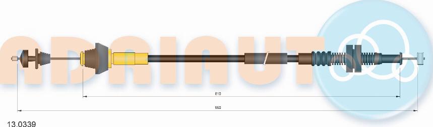 Adriauto 13.0339 - Cavo acceleratore autozon.pro