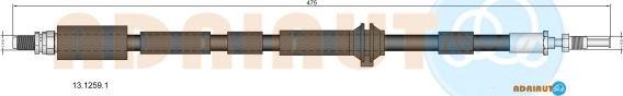 Adriauto 13.1259.1 - Flessibile del freno autozon.pro