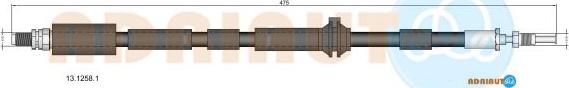 Adriauto 13.1258.1 - Flessibile del freno autozon.pro
