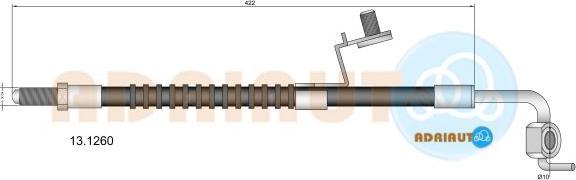 Adriauto 13.1260 - Flessibile del freno autozon.pro