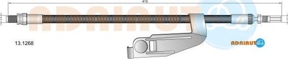 Adriauto 13.1268 - Flessibile del freno autozon.pro