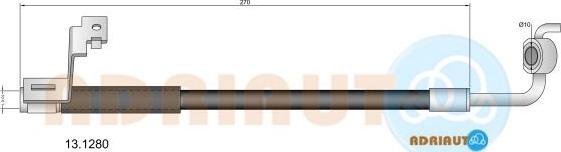 Adriauto 13.1280 - Flessibile del freno autozon.pro