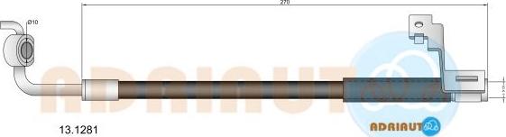 Adriauto 13.1281 - Flessibile del freno autozon.pro