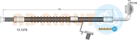 Adriauto 13.1279 - Flessibile del freno autozon.pro