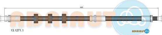Adriauto 13.1271.1 - Flessibile del freno autozon.pro