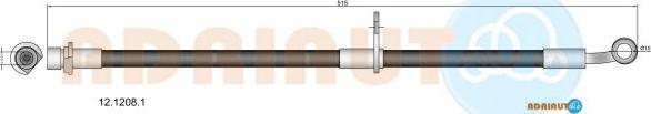 Adriauto 12.1208.1 - Flessibile del freno autozon.pro