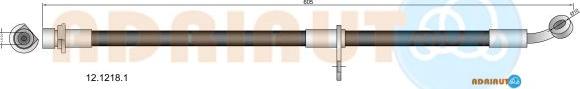 Adriauto 12.1218.1 - Flessibile del freno autozon.pro