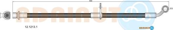 Adriauto 12.1213.1 - Flessibile del freno autozon.pro