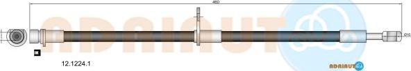 Adriauto 12.1224.1 - Flessibile del freno autozon.pro