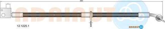 Adriauto 12.1225.1 - Flessibile del freno autozon.pro