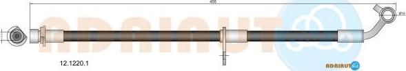 Adriauto 12.1220.1 - Flessibile del freno autozon.pro
