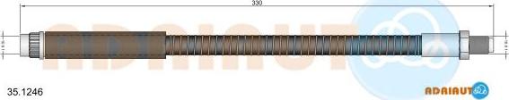 Adriauto 35.1246 - Flessibile del freno autozon.pro