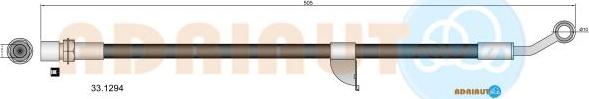 Adriauto 33.1294 - Flessibile del freno autozon.pro