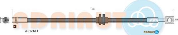 Adriauto 33.1213.1 - Flessibile del freno autozon.pro