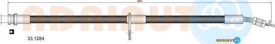Adriauto 33.1284 - Flessibile del freno autozon.pro