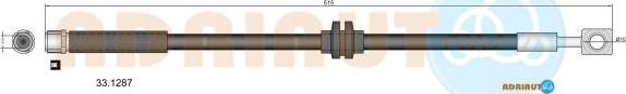 Adriauto 33.1287 - Flessibile del freno autozon.pro