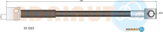 Adriauto 33.1223 - Flessibile del freno autozon.pro