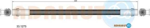 Adriauto 33.1275 - Flessibile del freno autozon.pro