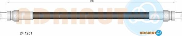 Adriauto 24.1251 - Flessibile del freno autozon.pro