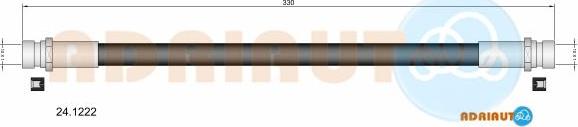 Adriauto 24.1222 - Flessibile del freno autozon.pro