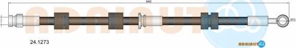 Adriauto 24.1273 - Flessibile del freno autozon.pro