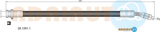 Adriauto 28.1291.1 - Flessibile del freno autozon.pro