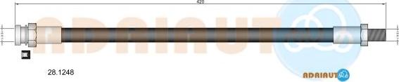 Adriauto 28.1248 - Flessibile del freno autozon.pro
