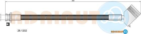Adriauto 28.1202 - Flessibile del freno autozon.pro