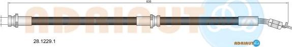 Adriauto 28.1229.1 - Flessibile del freno autozon.pro