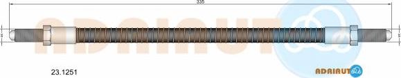 Adriauto 23.1251 - Flessibile del freno autozon.pro