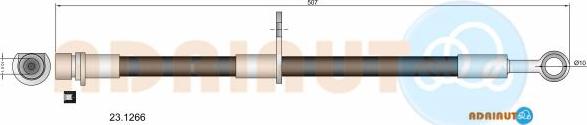 Adriauto 23.1266 - Flessibile del freno autozon.pro