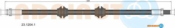 Adriauto 23.1204.1 - Flessibile del freno autozon.pro