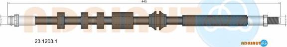 Adriauto 23.1203.1 - Flessibile del freno autozon.pro