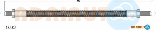 Adriauto 23.1221 - Flessibile del freno autozon.pro