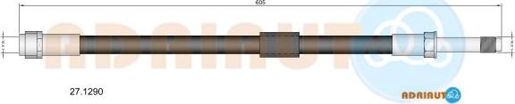 Adriauto 27.1290 - Flessibile del freno autozon.pro